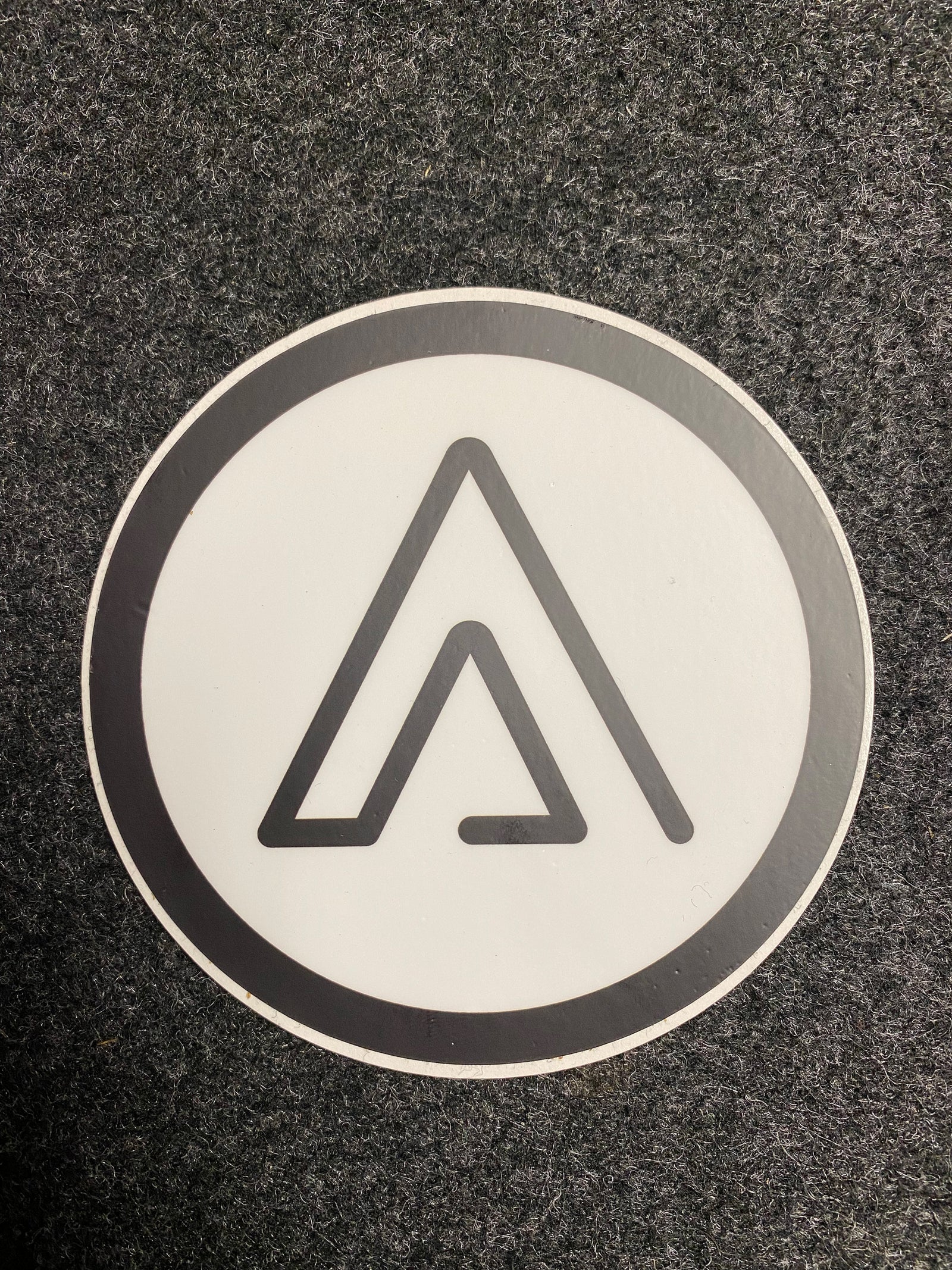A Logo Sticker