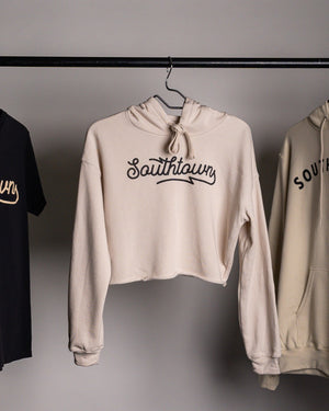 Southtown Lighting Crop Hoodie